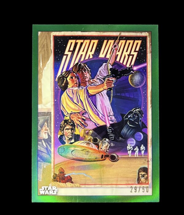 2019 Chrome Legacy Green Poster A New Hope PC-20