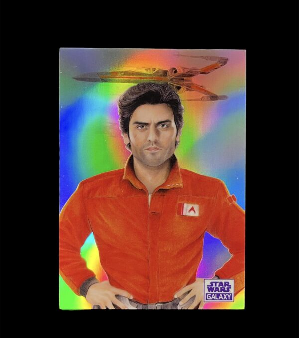 2021 Star Wars Chrome Galaxy 95 Commander Poe Dameron /25