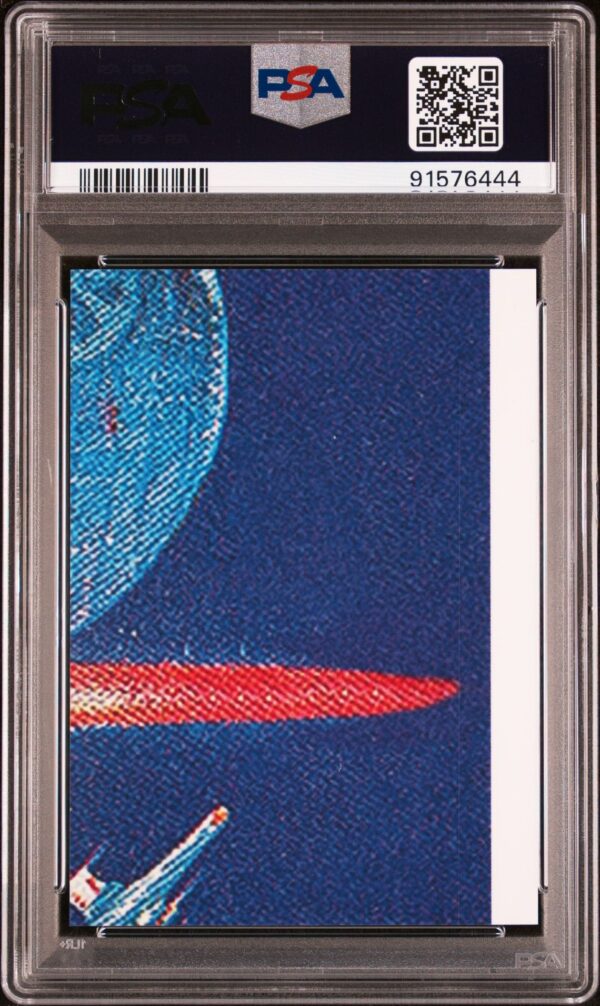 2022 Topps Star Wars Sapphire 7 The Villainous Darth Vader Aqua Refractor /99 PSA 10 - Image 3