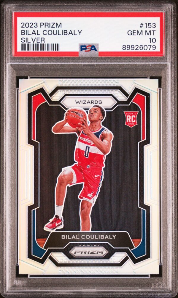 2023 Prizm Basketball Bilal Coulibaly Silver Prizm PSA 10