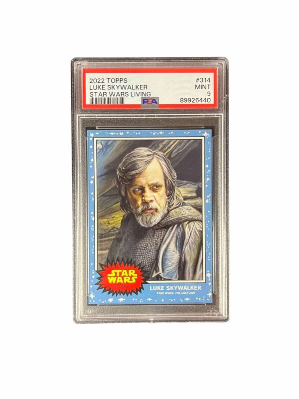 2024 Topps Star Wars Living 314 Luke Skywalker PSA 9