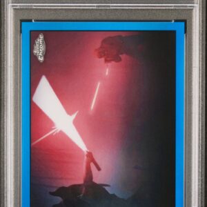 2022 Topps Chrome Star Wars Beskar Concept Art IC16 Ahsoka Tano Blue Refractor /99 PSA 10