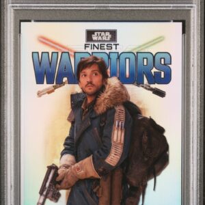 2023 Topps Finest Star Wars Finest Warriors FW10 Cassian Andor PSA 10